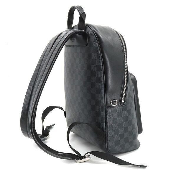 Louis Vuitton Damier Graphite Josh NV Backpack Rucksack Black - Picture 3 of 6
